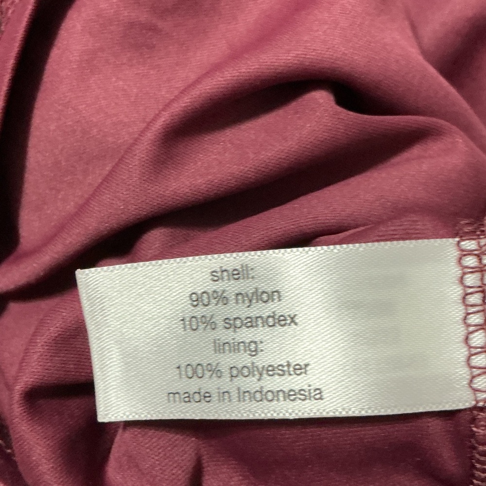 Lane Bryant Lace V-Neck Blouse in Deep Burgundy - Picture 4 of 5